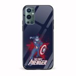Captain America - First Avenger Printed Glass Back Phone Case