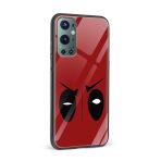 Deadpool Printed Glass Back Phone Case - Image 2