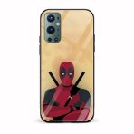 Deadpool Printed Glass Back Phone Case