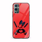 Deadpool Printed Glass Back Phone Case