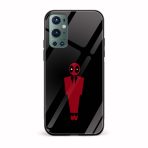 Deadpool Printed Glass Back Phone Case