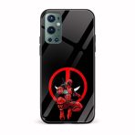 Deadpool Printed Glass Back Phone Case