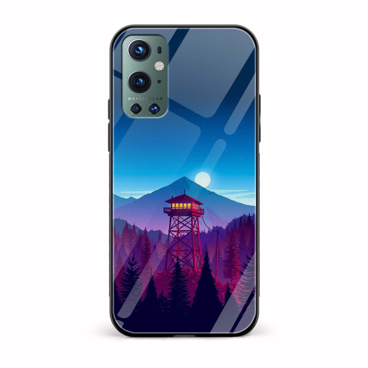 Minimal Printed Glass Back Phone Case Minimal Printed Glass Back Phone Case - Image 1