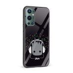 Minimal - I Am Groot Printed Glass Back Phone Case - Image 2
