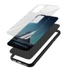 Minimal Printed Glass Back Phone Case - Image 3