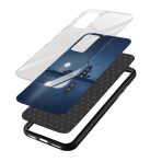 Minimal Printed Glass Back Phone Case - Image 3