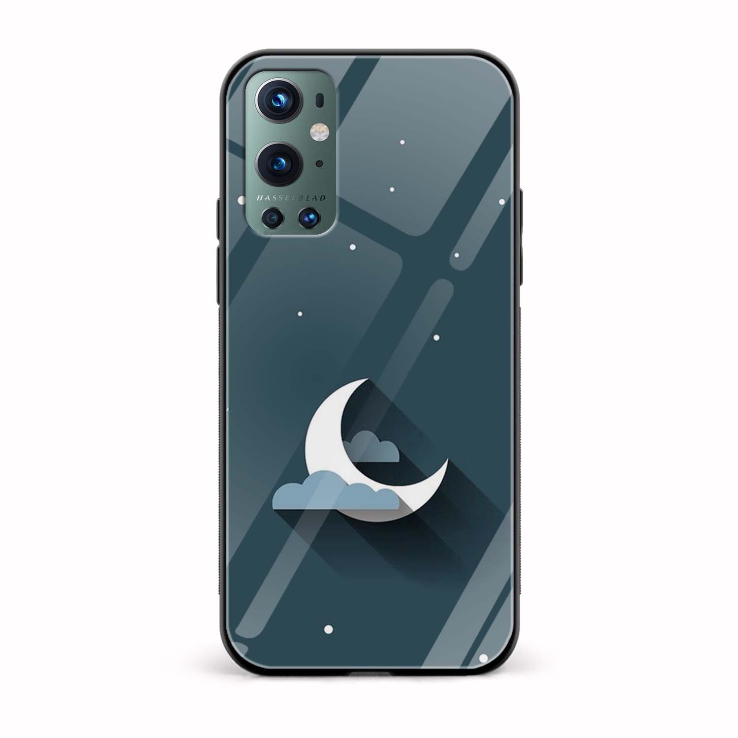 Minimal Printed Glass Back Phone Case Minimal Printed Glass Back Phone Case - Image 1