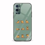 Minimal - Pug Printed Glass Back Phone Case