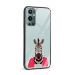 Minimal - Zebra Printed Glass Back Phone Case - Image 2