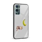 Minimal - Monkey Printed Glass Back Phone Case - Image 2