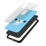 Minimal Printed Glass Back Phone Case - Image 3