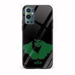 Hulk Printed Glass Back Phone Case