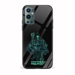 Hulk Printed Glass Back Phone Case