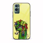 Hulk Printed Glass Back Phone Case