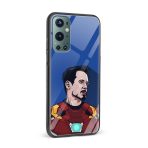 Ironman Printed Glass Back Phone Case - Image 2