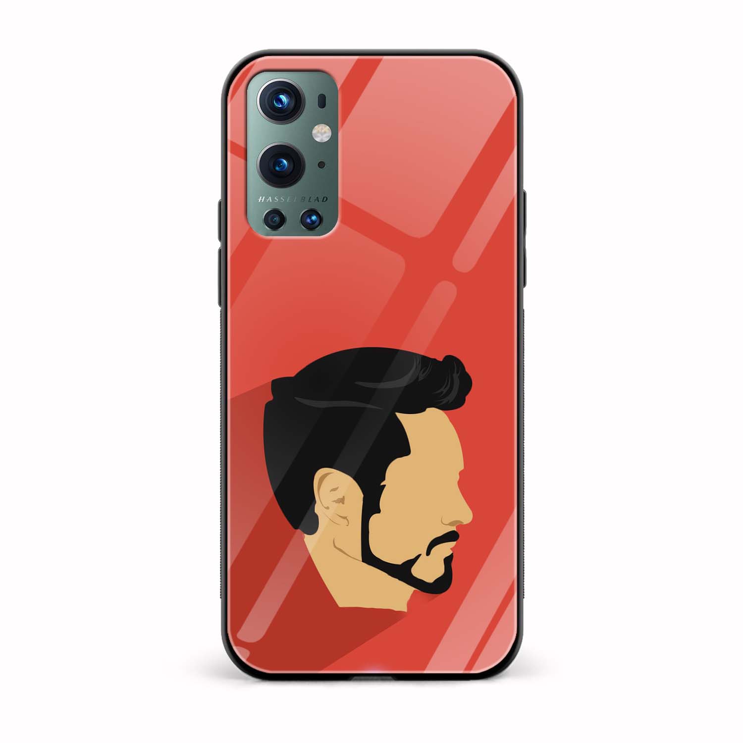 Ironman Printed Glass Back Phone Case Ironman Printed Glass Back Phone Case - Image 1