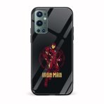 Ironman Printed Glass Back Phone Case