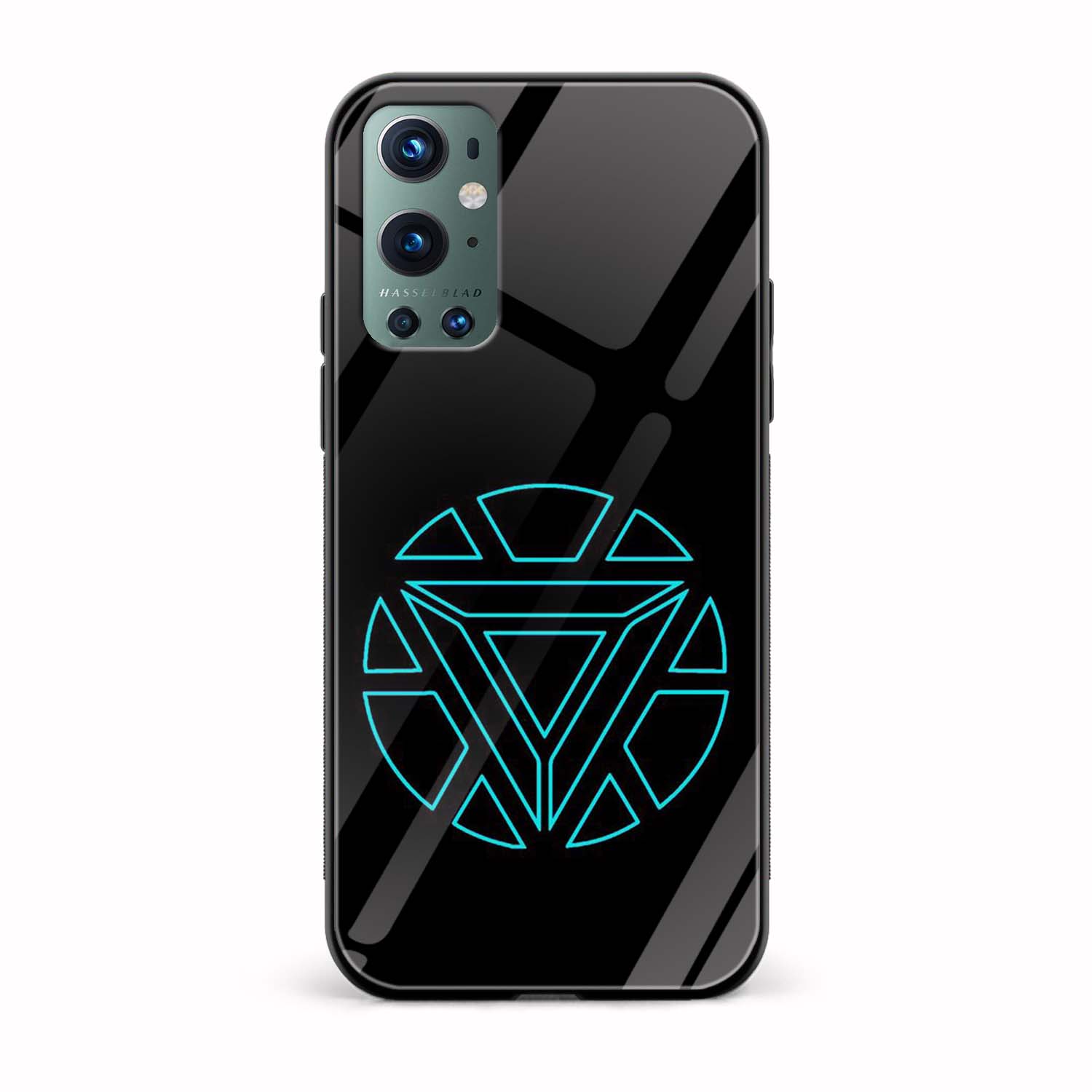 Ironman - Jarvis Printed Glass Back Phone Case Ironman - Jarvis Printed Glass Back Phone Case - Image 1