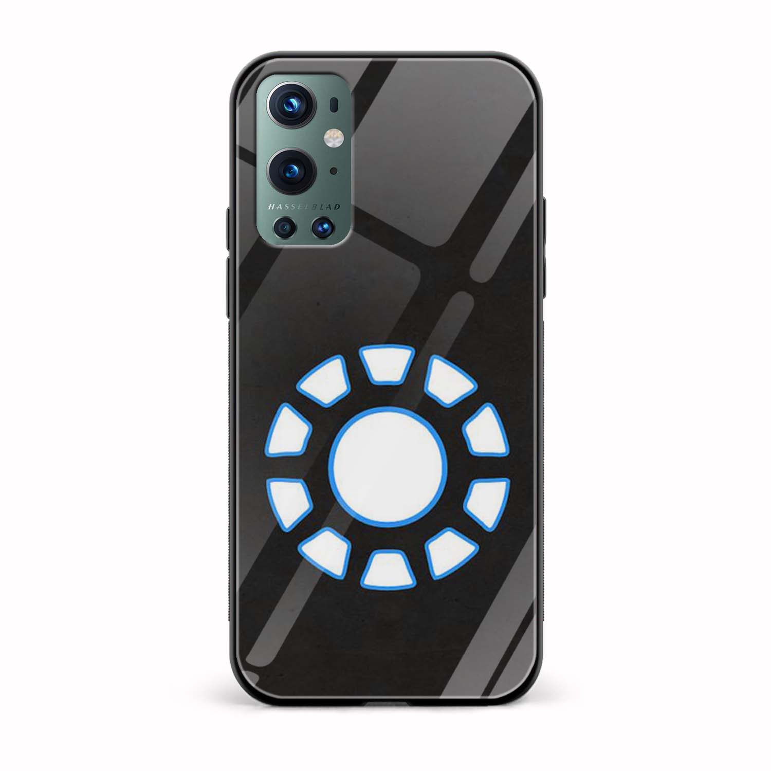 Ironman - Jarvis Printed Glass Back Phone Case Ironman - Jarvis Printed Glass Back Phone Case - Image 1