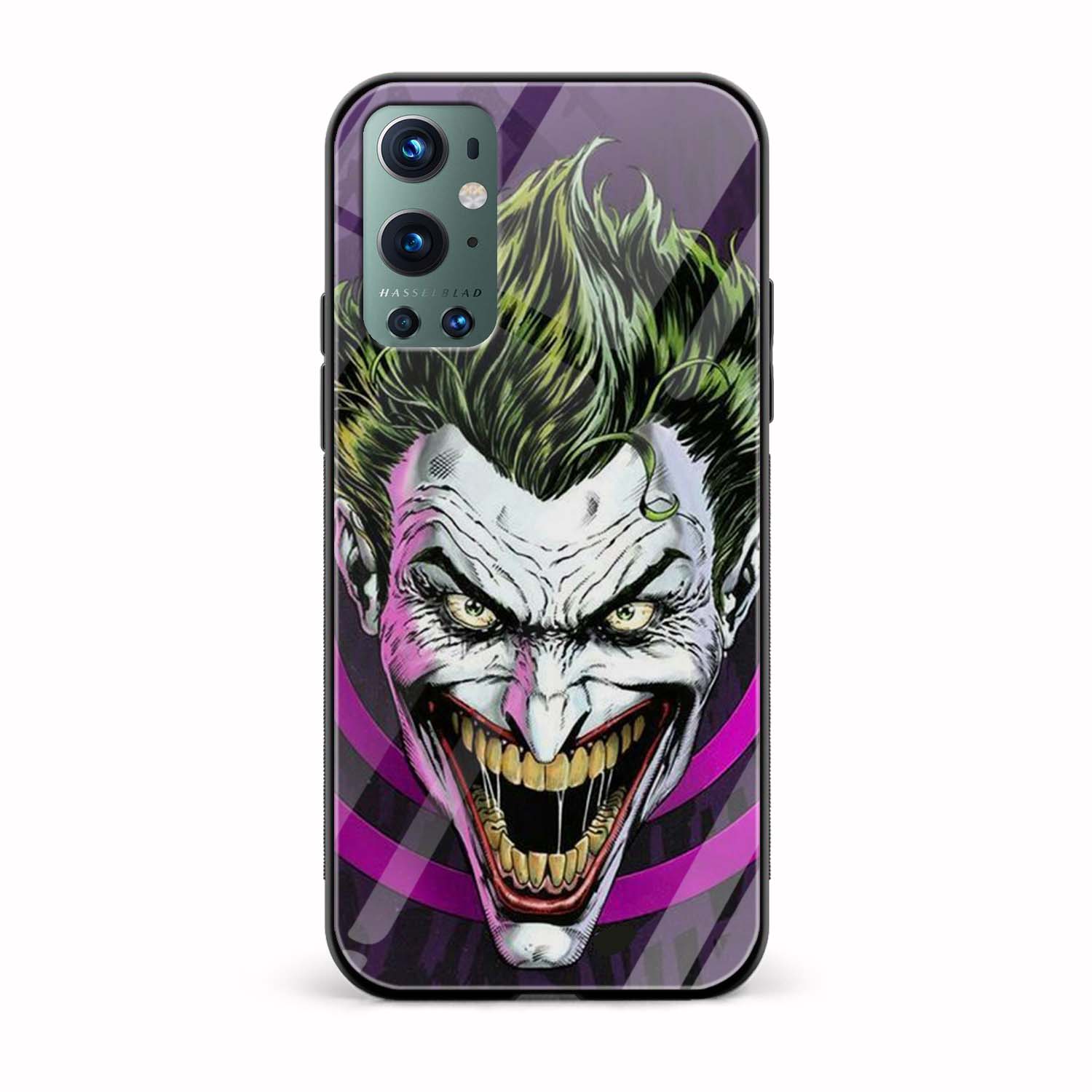 Joker Printed Glass Back Phone Case Joker Printed Glass Back Phone Case - Image 1
