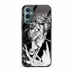 Joker Printed Glass Back Phone Case