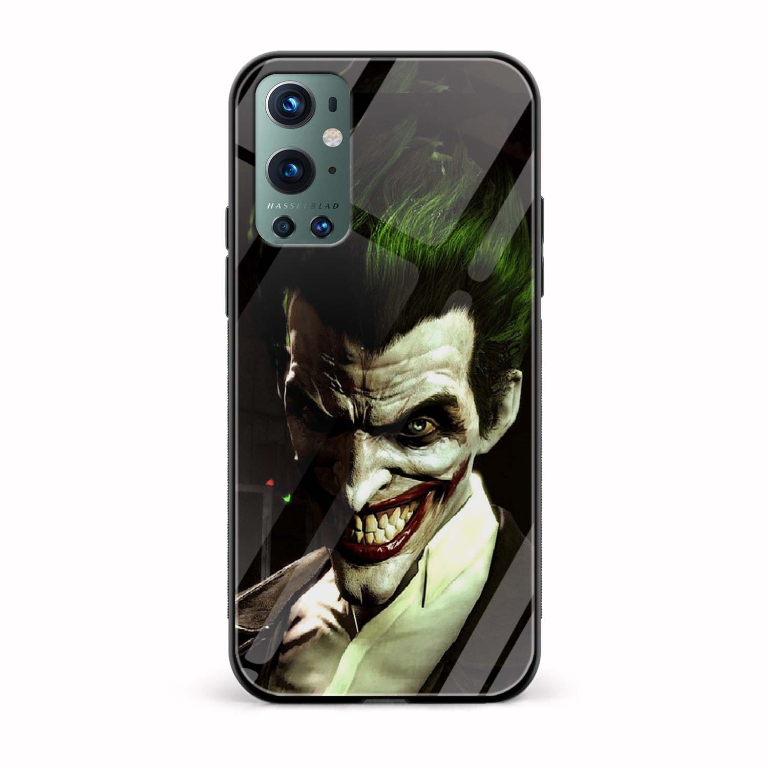Joker Printed Glass Back Phone Case Joker Printed Glass Back Phone Case - Image 1