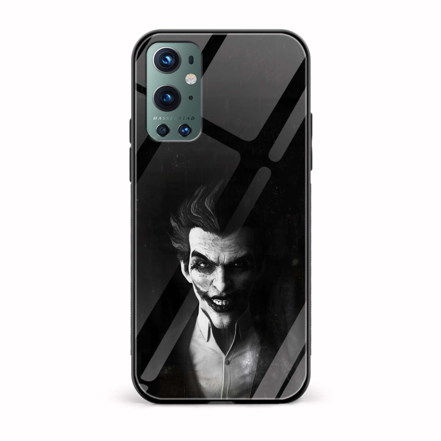 Joker Printed Glass Back Phone Case Joker Printed Glass Back Phone Case - Image 1