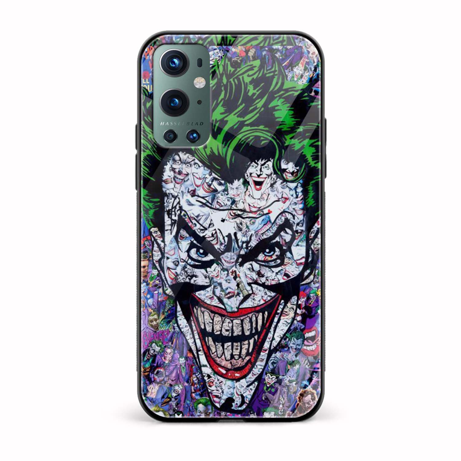 Joker Printed Glass Back Phone Case Joker Printed Glass Back Phone Case - Image 1