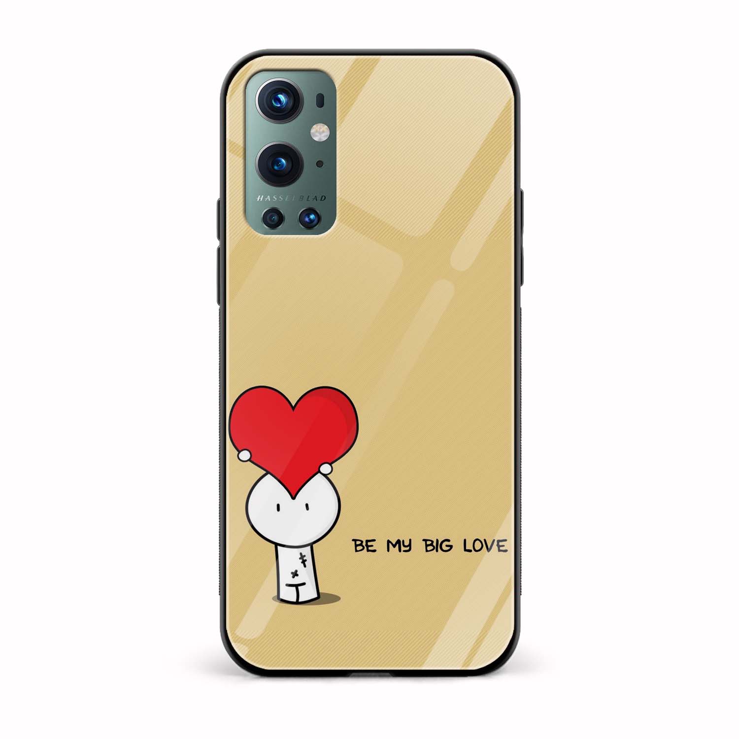Love Printed Glass Back Phone Case Love Printed Glass Back Phone Case - Image 1