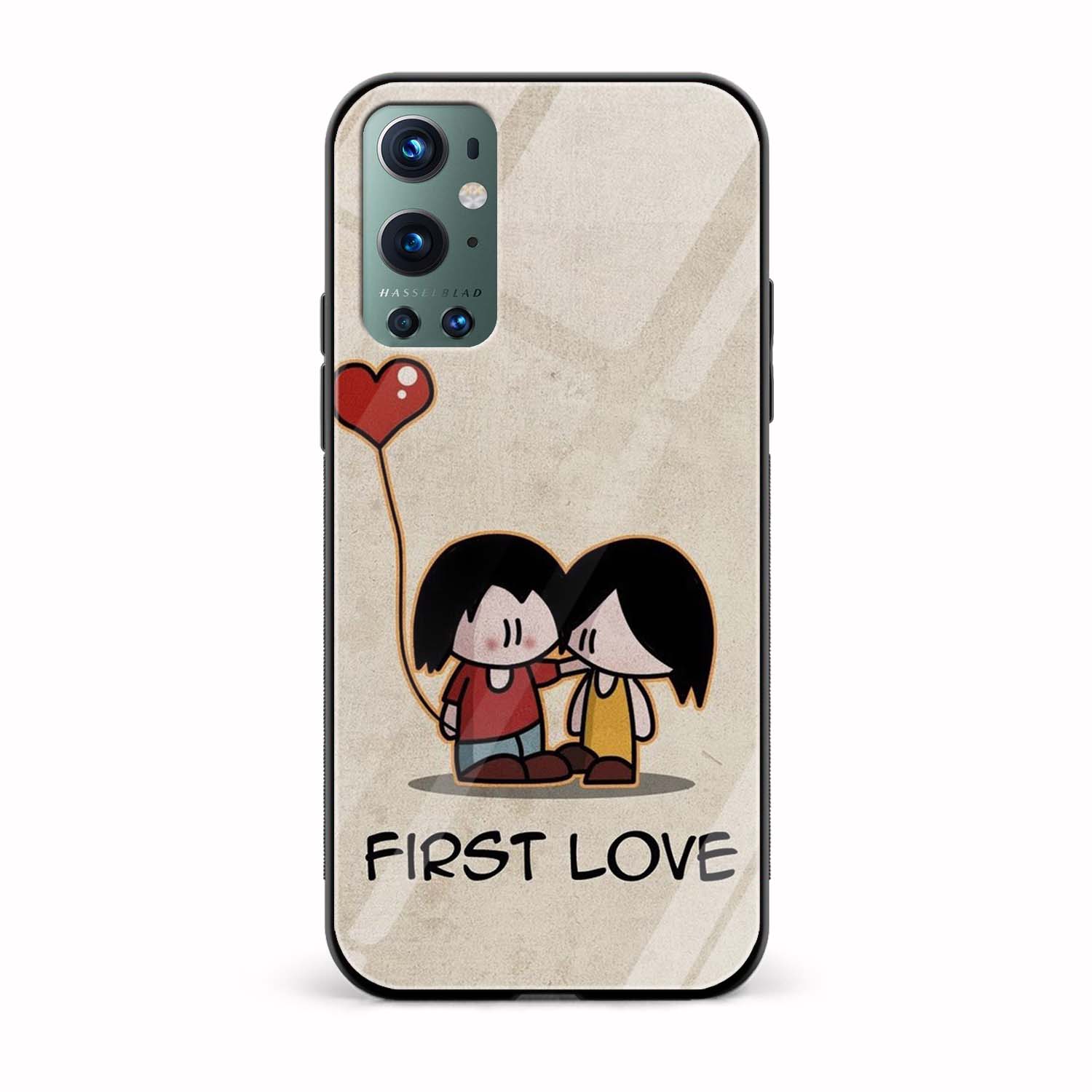 Love Printed Glass Back Phone Case Love Printed Glass Back Phone Case - Image 1
