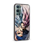 Goku Printed Glass Back Phone Case - Image 2