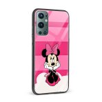 Minnie Mouse Printed Glass Back Phone Case - Image 2