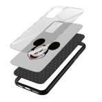 Mickey Mouse Printed Glass Back Phone Case - Image 3