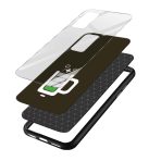 Coffee Battery Meter Printed Glass Back Phone Case - Image 3