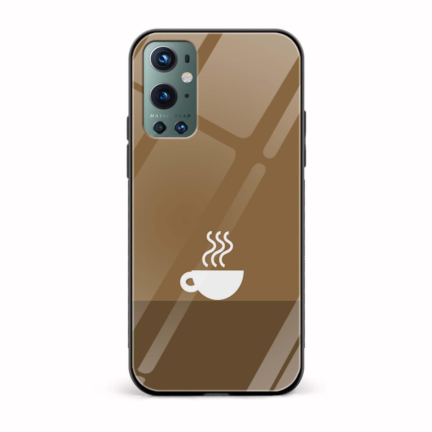 Coffee Printed Glass Back Phone Case Coffee Printed Glass Back Phone Case - Image 1