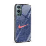 Denim Printed Glass Back Phone Case - Image 2