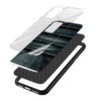 Denim Printed Glass Back Phone Case - Image 3