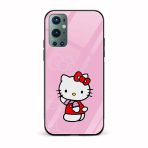 Feminine - Hello Kitty Printed Glass Back Phone Case
