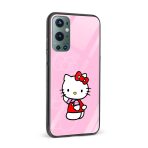 Feminine - Hello Kitty Printed Glass Back Phone Case - Image 2