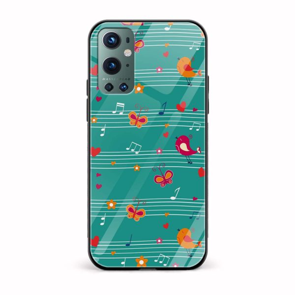 Feminine Printed Glass Back Phone Case
