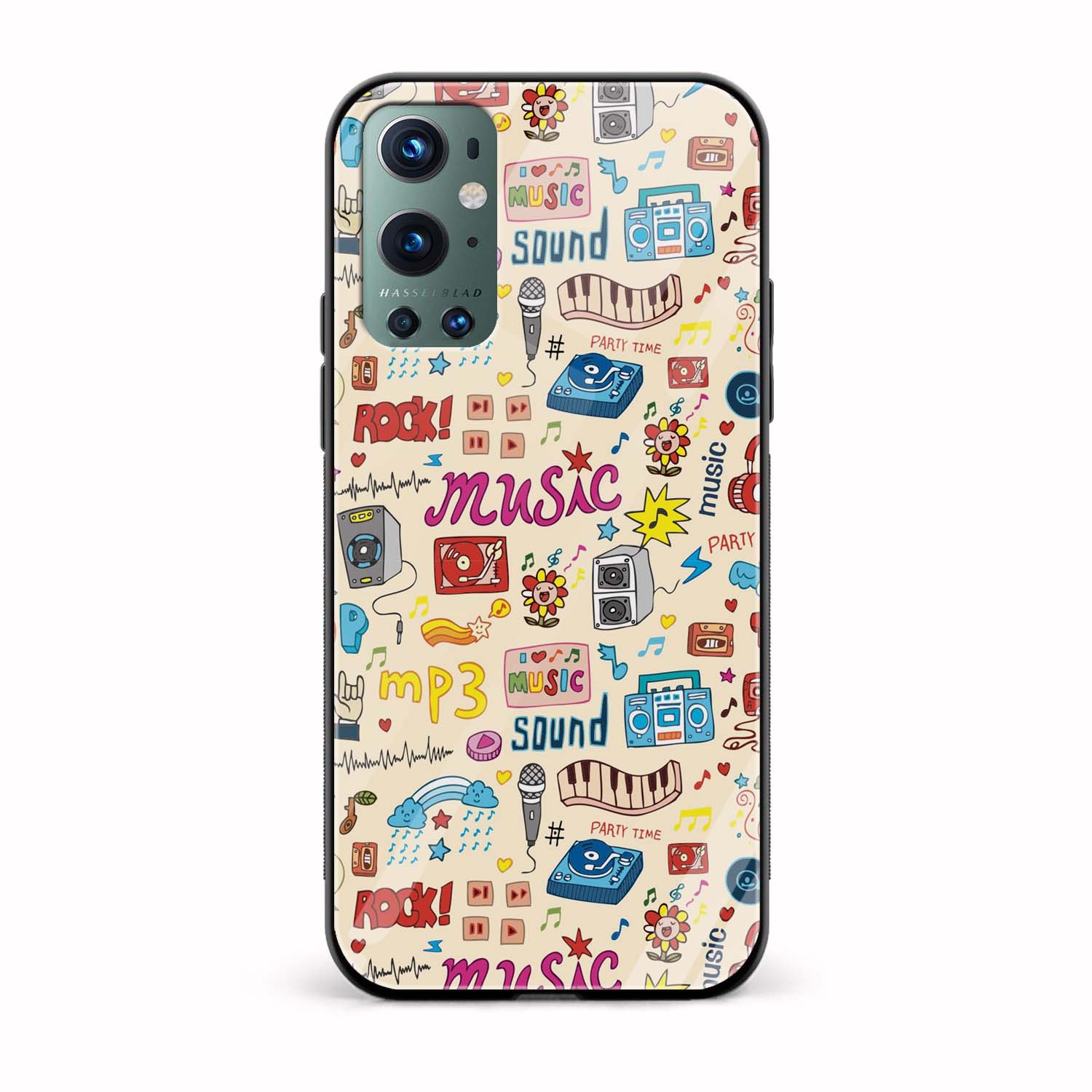 Feminine Printed Glass Back Phone Case Feminine Printed Glass Back Phone Case - Image 1