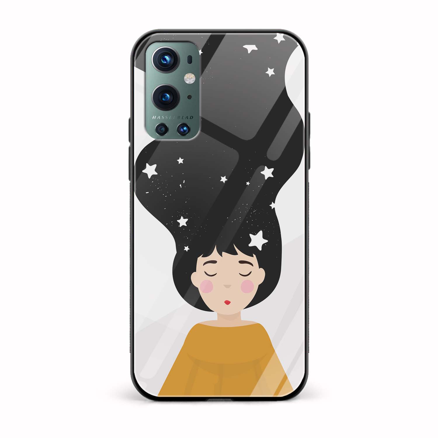 Feminine Printed Glass Back Phone Case Feminine Printed Glass Back Phone Case - Image 1