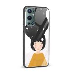 Feminine Printed Glass Back Phone Case - Image 2