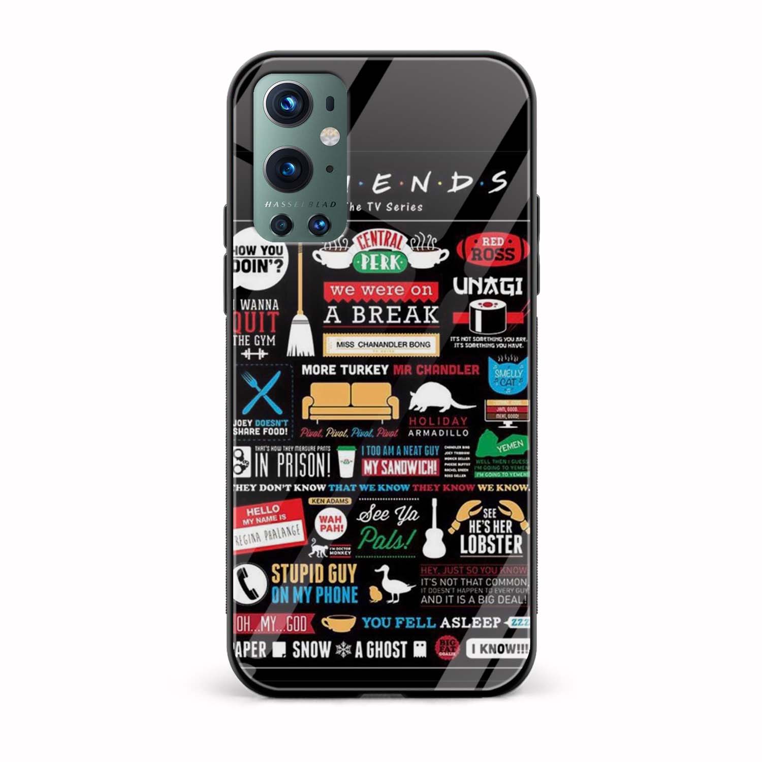 FRIENDS Printed Glass Back Phone Case FRIENDS Printed Glass Back Phone Case - Image 1