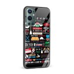 FRIENDS Printed Glass Back Phone Case - Image 2