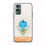 Gautam Buddha Printed Glass Back Phone Case