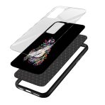 Lord Shiva Multicolour Printed Glass Back Phone Case - Image 3