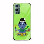 Lord Shiva Printed Glass Back Phone Case