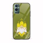 Lord Brahma Printed Glass Back Phone Case