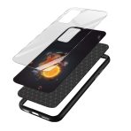 Lord Hanuman Printed Glass Back Phone Case - Image 3